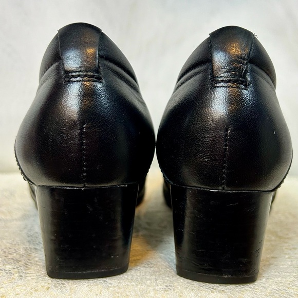 Clarks Womens Artisan Rosalyn Nicole Pump Loafer Block Heels Sz 7 M - Picture 8 of 11